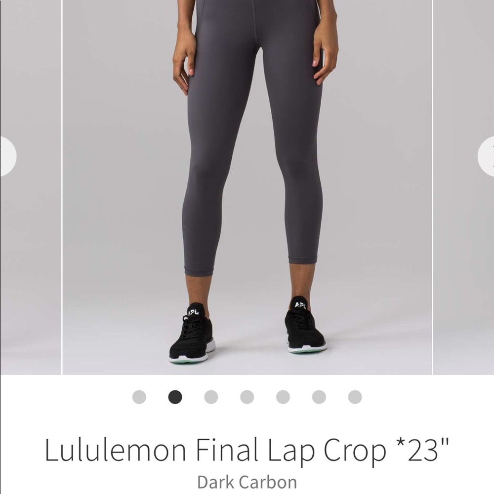 Lululemon Final Lap Crop size 8
